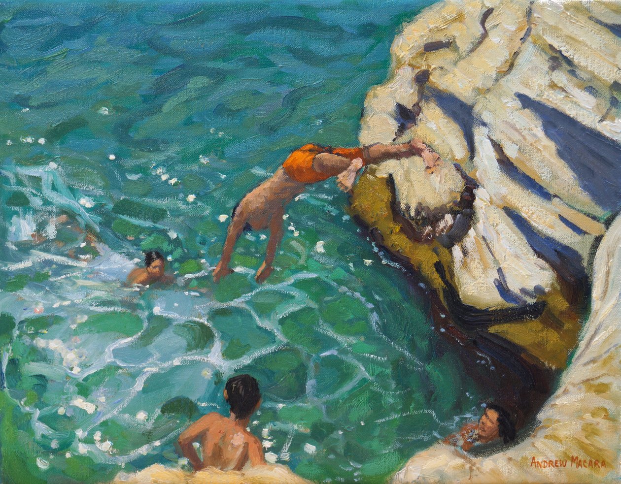 Sukellus ja uinti,,Skiathos. 2016, tekijältä Andrew Macara