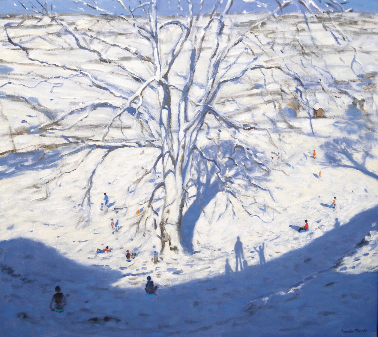 Hillside, Elton lähellä Rowsleyä, 2008 tekijältä Andrew Macara