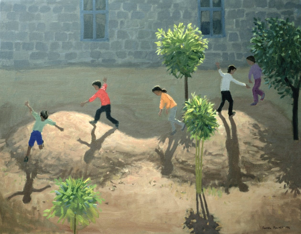 Leikkikenttä, Lesbos, 1996 tekijältä Andrew Macara