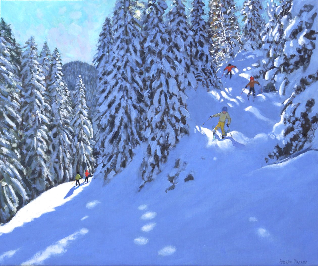 Ranskan hiihto, Morzine, 2020 tekijältä Andrew Macara
