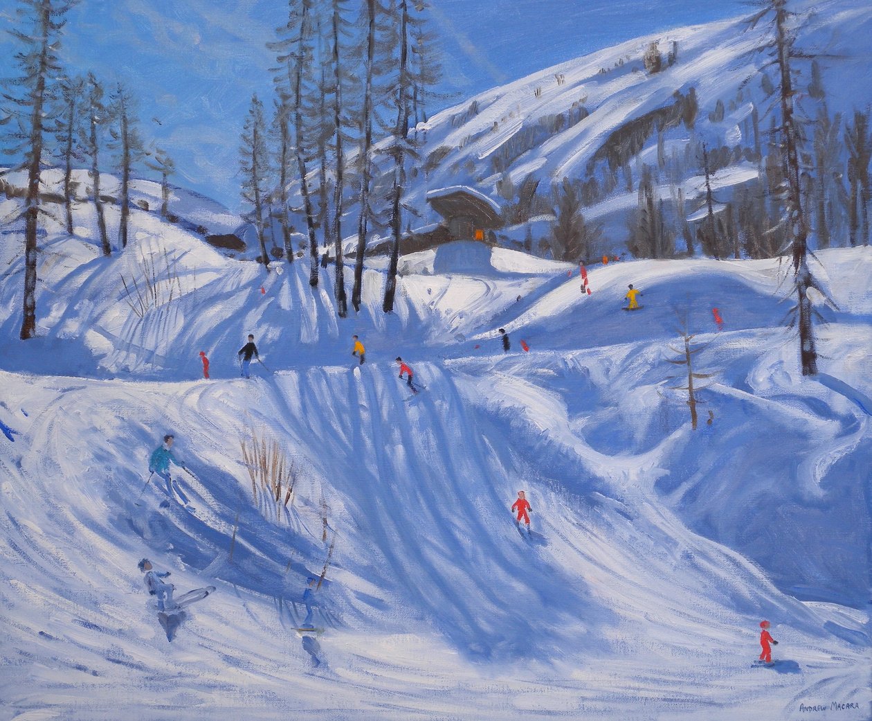 Hiihtokeskus, Tignes, 2009 tekijältä Andrew Macara