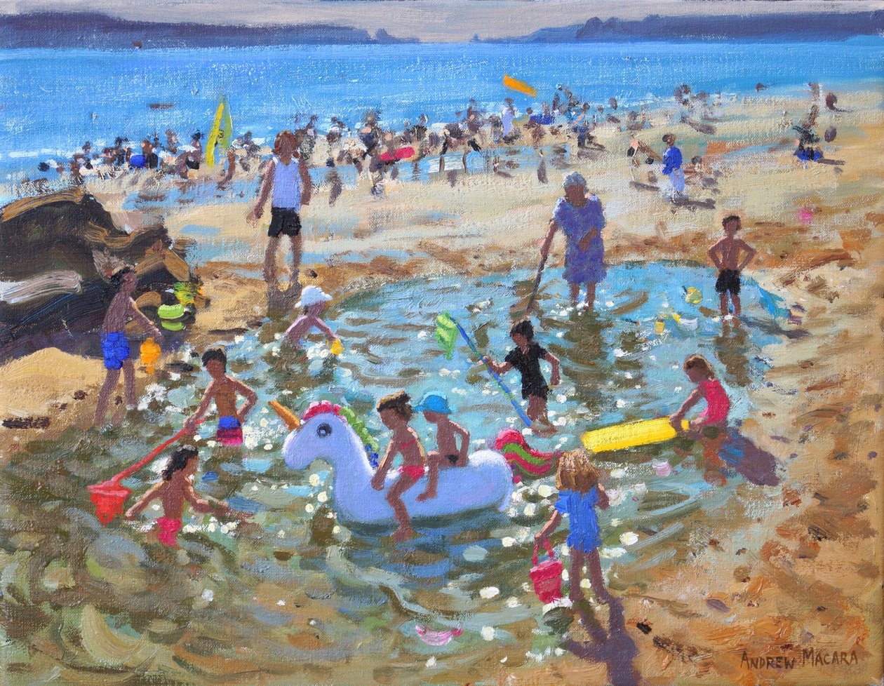 Yksisarvinen, Tenby, 2017, tekijältä Andrew Macara