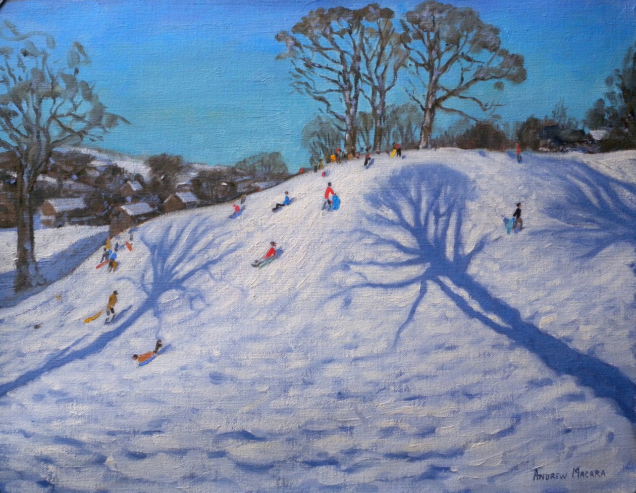 Two Tree shadows, Bolehill, Wirksworth, 2009 tekijältä Andrew Macara