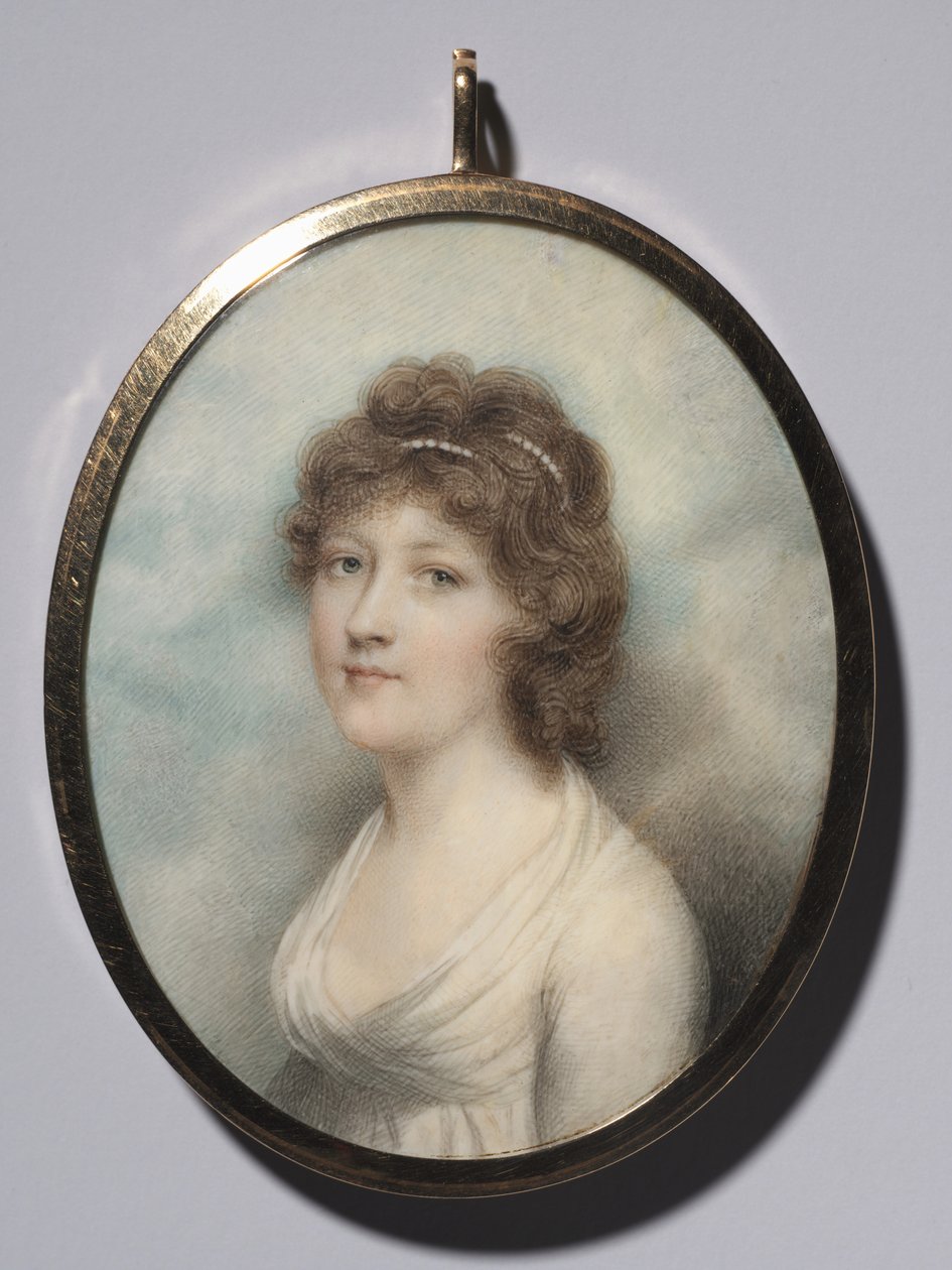 Naisen muotokuva, 1790-luku. tekijältä Andrew Plimer