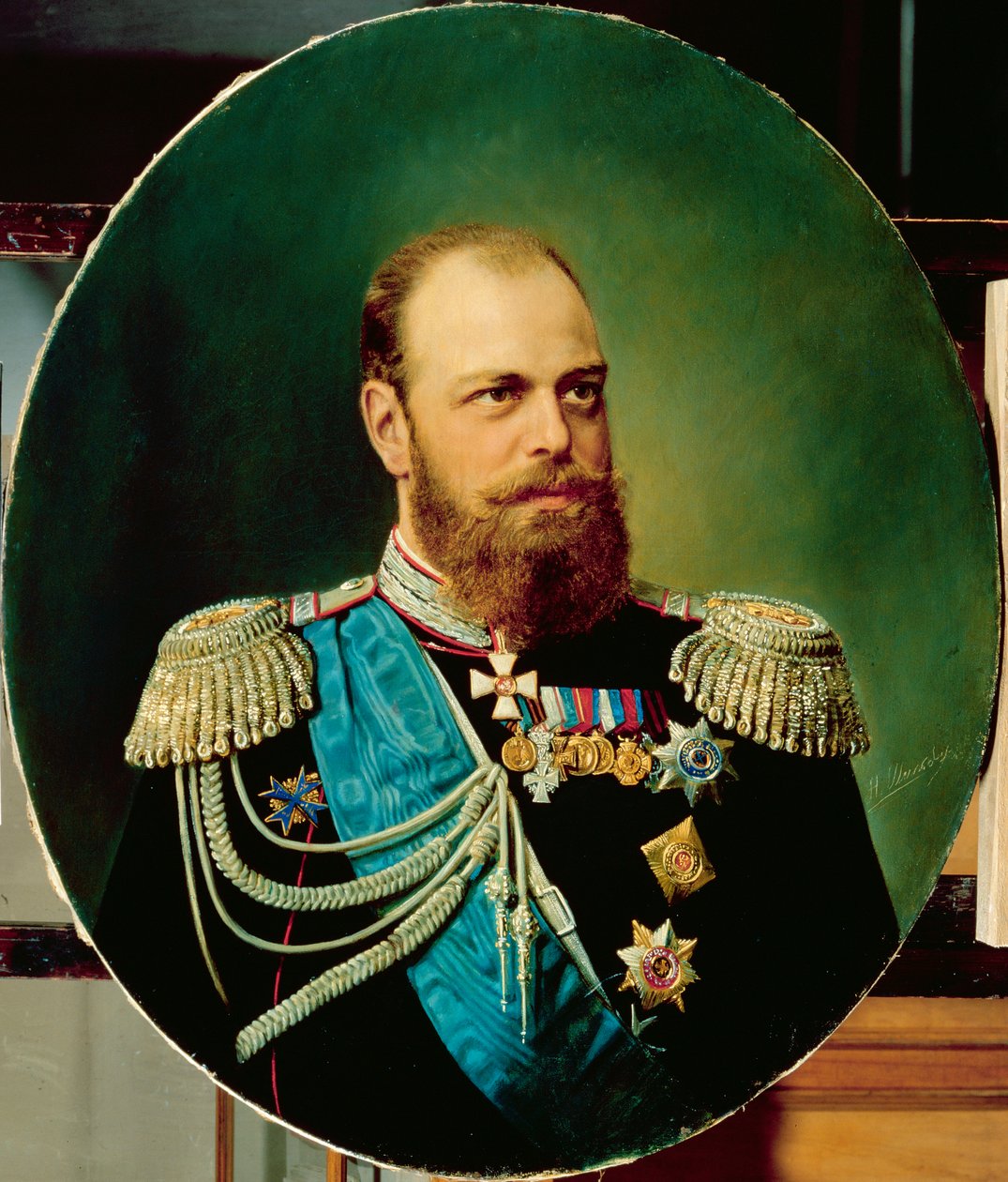 Keisari Aleksanteri III (1845-94) tekijältä Andrey Nikolayevich Shilder
