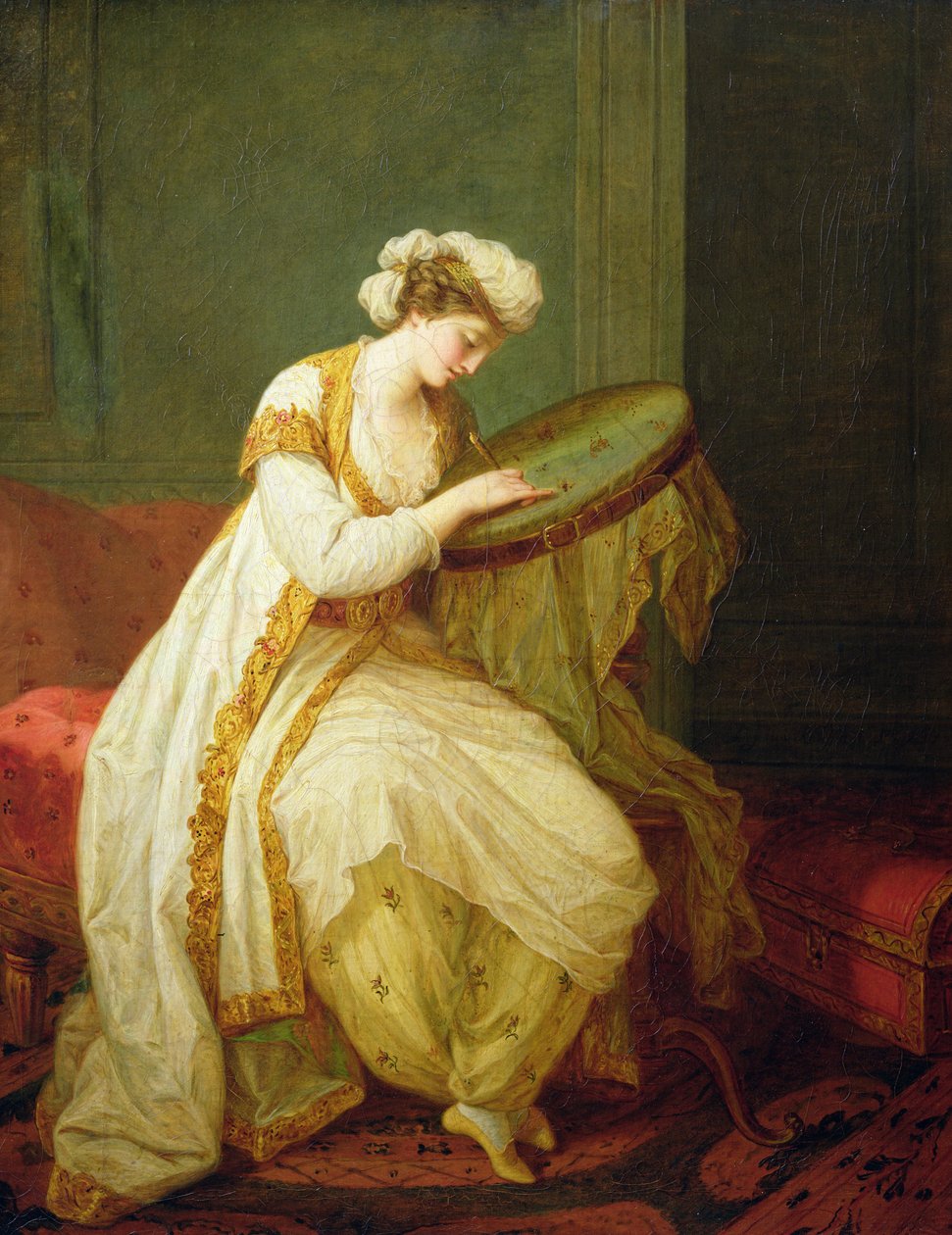 Turkkilainen nainen, 1773 tekijältä Angelica Kauffmann