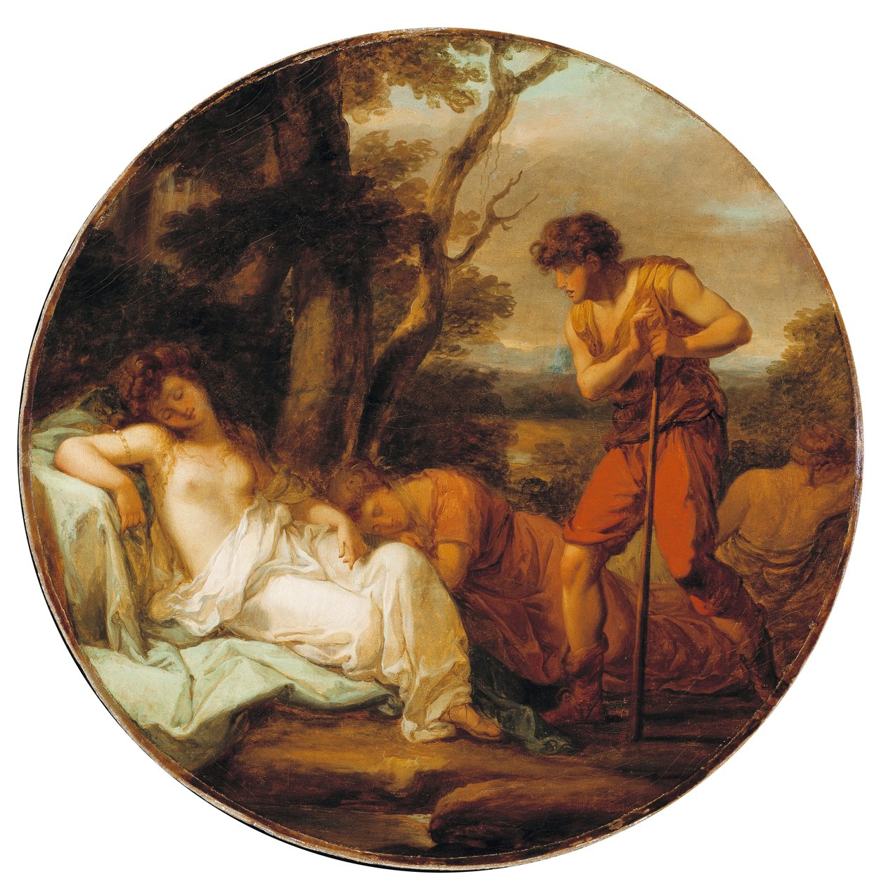 Cymon ja Iphigenia tekijältä Angelica Kauffmann