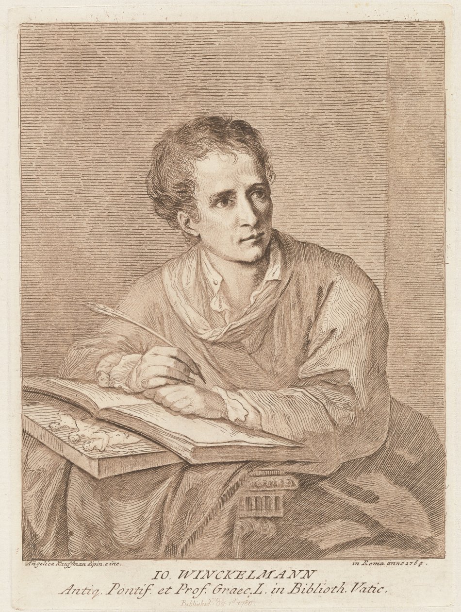 Johann Winckelmann tekijältä Angelica Kauffmann