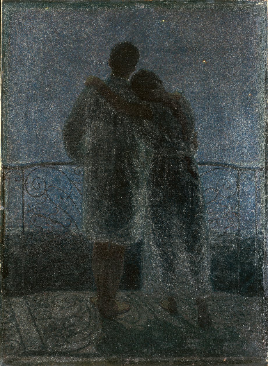 Unelma ja todellisuus, 1905 tekijältä Angelo Morbelli
