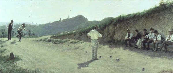 Bocce-peli tekijältä Angelo Morbelli