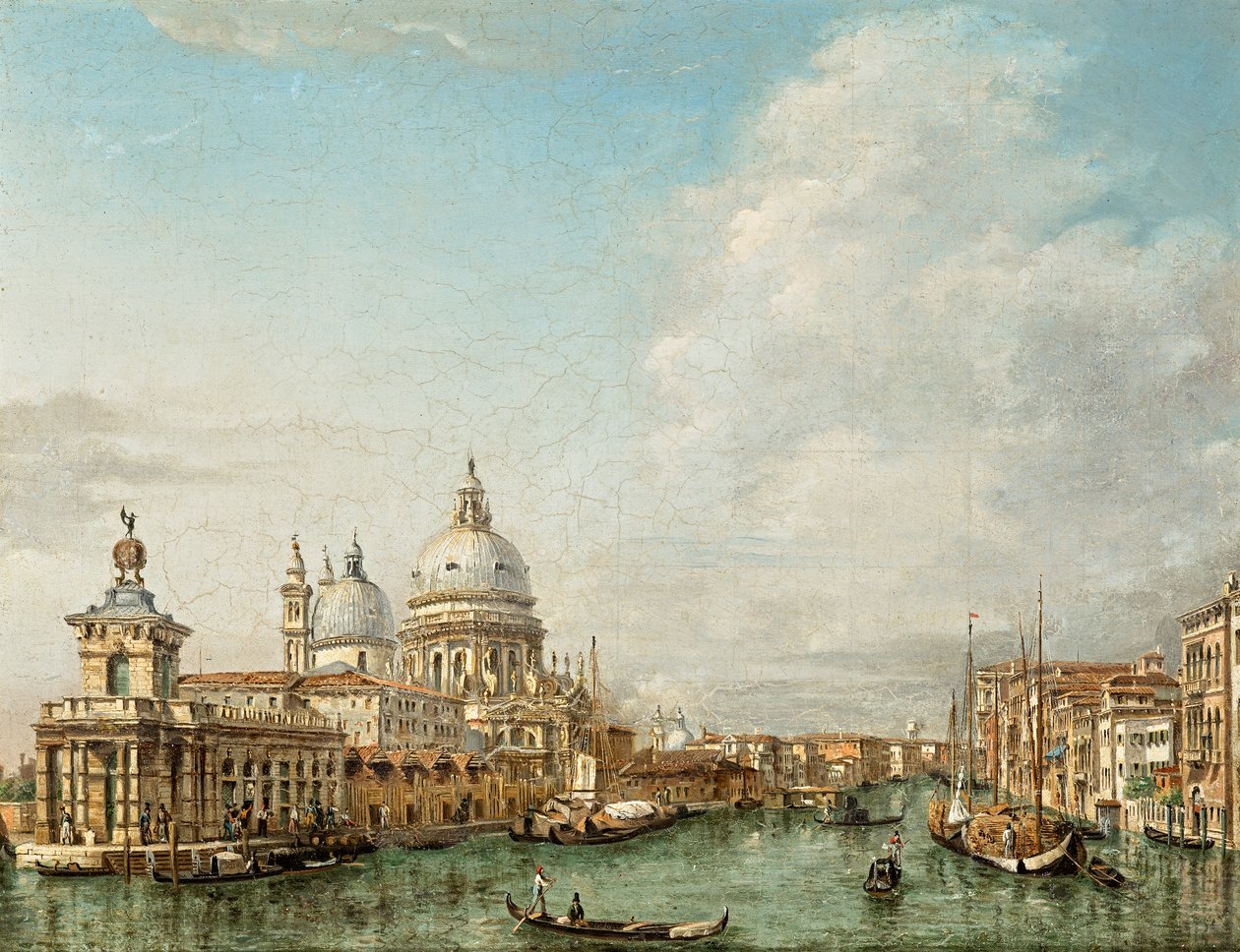 Canal Grande Venedigissä tekijältä Angiolo Barbini