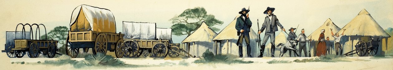 Pioneerit Mashonalandissa, Afrikassa tekijältä Angus McBride