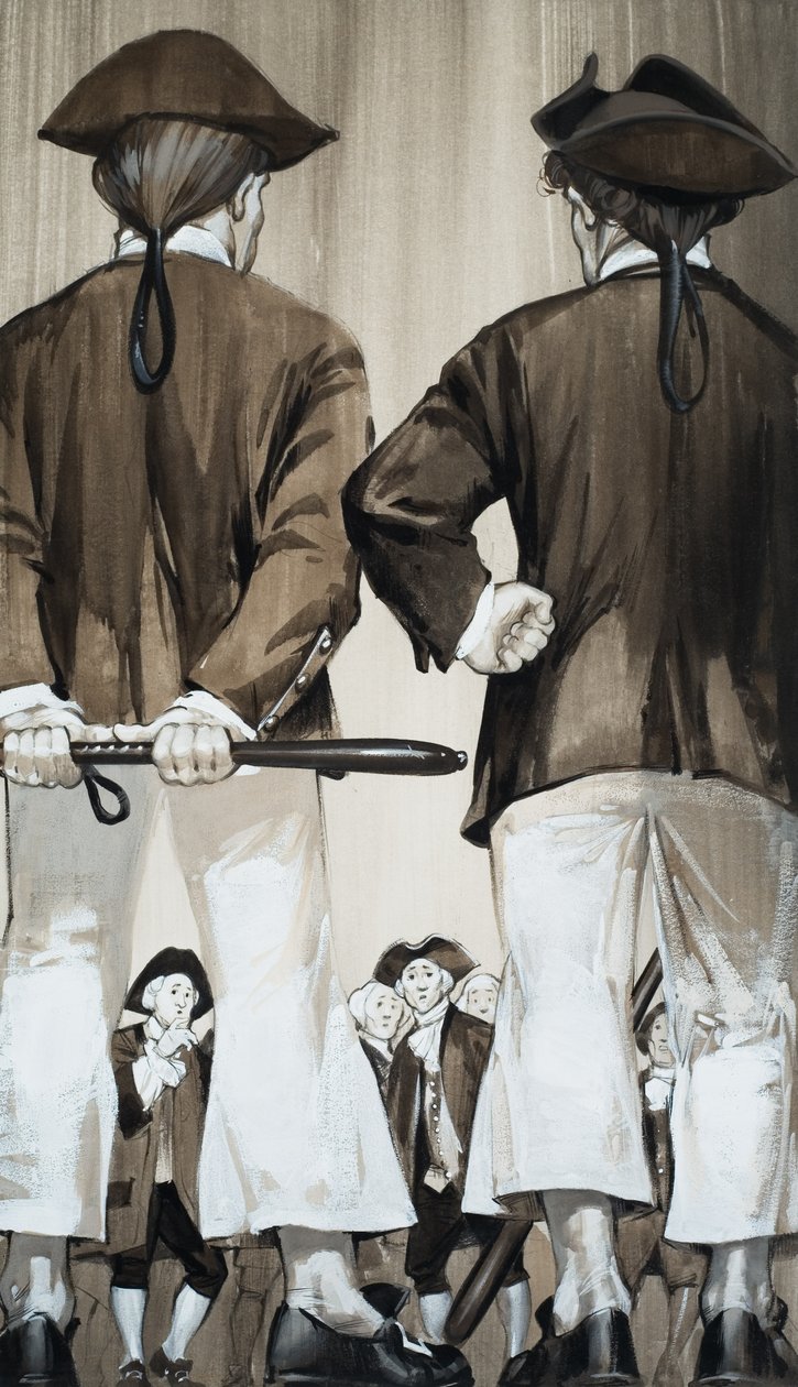 Press Gang (guassi paperille) tekijältä Angus McBride