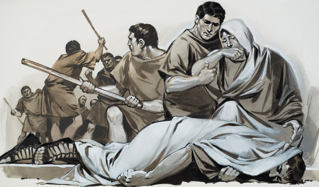 Tiberius Gracchus (guassi paperille) tekijältä Angus McBride