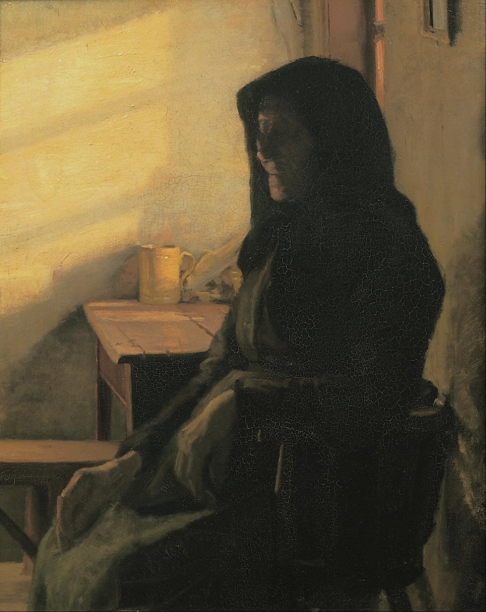 Sokea nainen huoneessaan tekijältä Anna Ancher