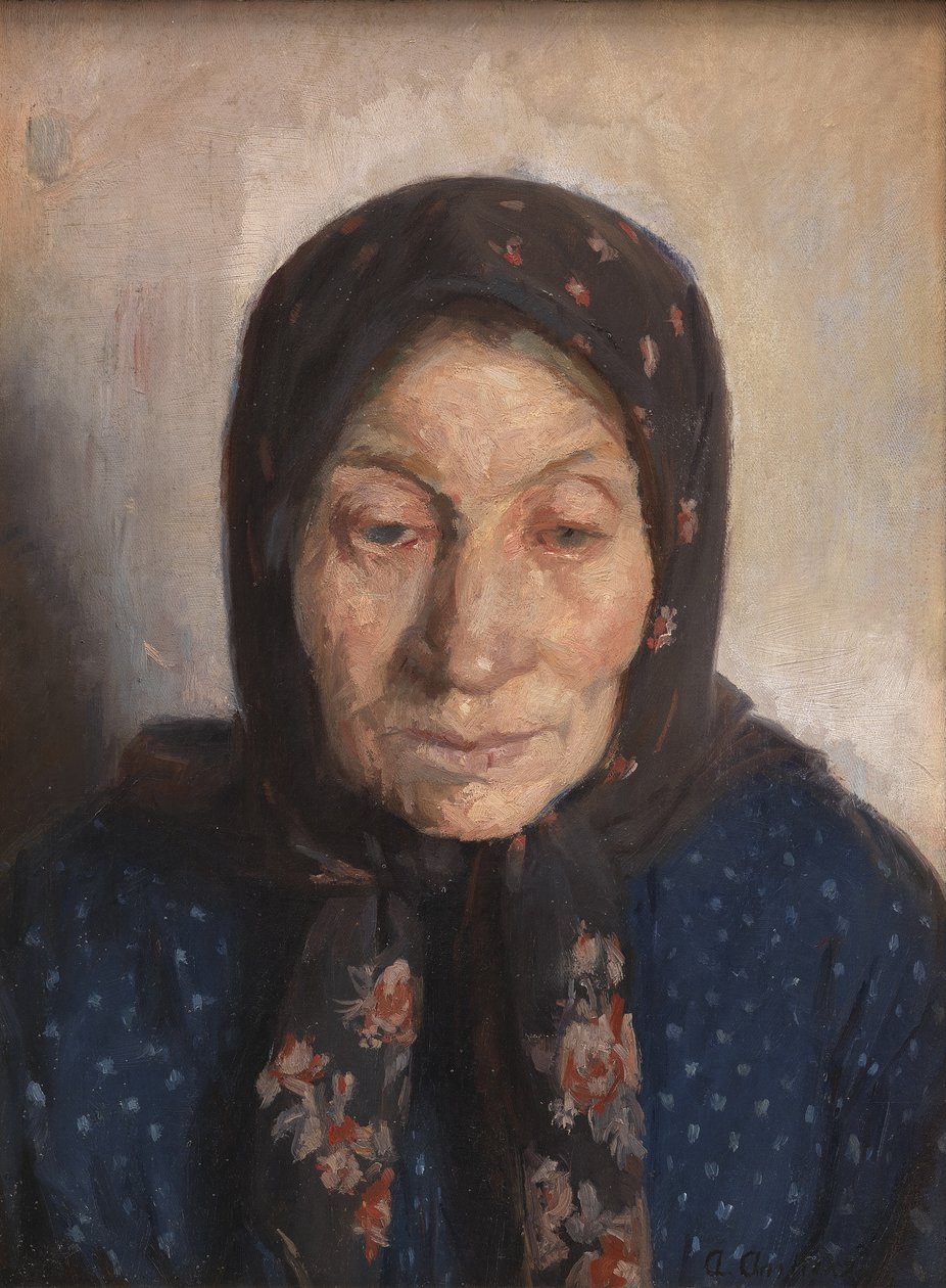 Vanhan kalastajan vaimo tekijältä Anna Ancher