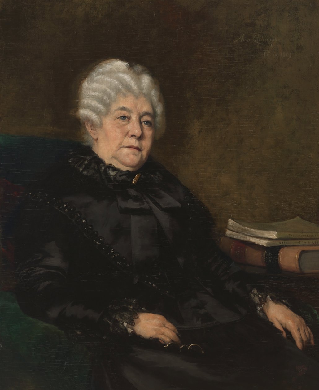 Elizabeth Cady Stanton, 1889. tekijältä Anna Elizabeth Klumpke