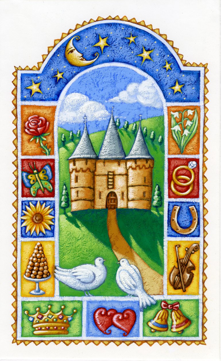 Chateau, 2016 (guassi) tekijältä Annalisa Morrocco