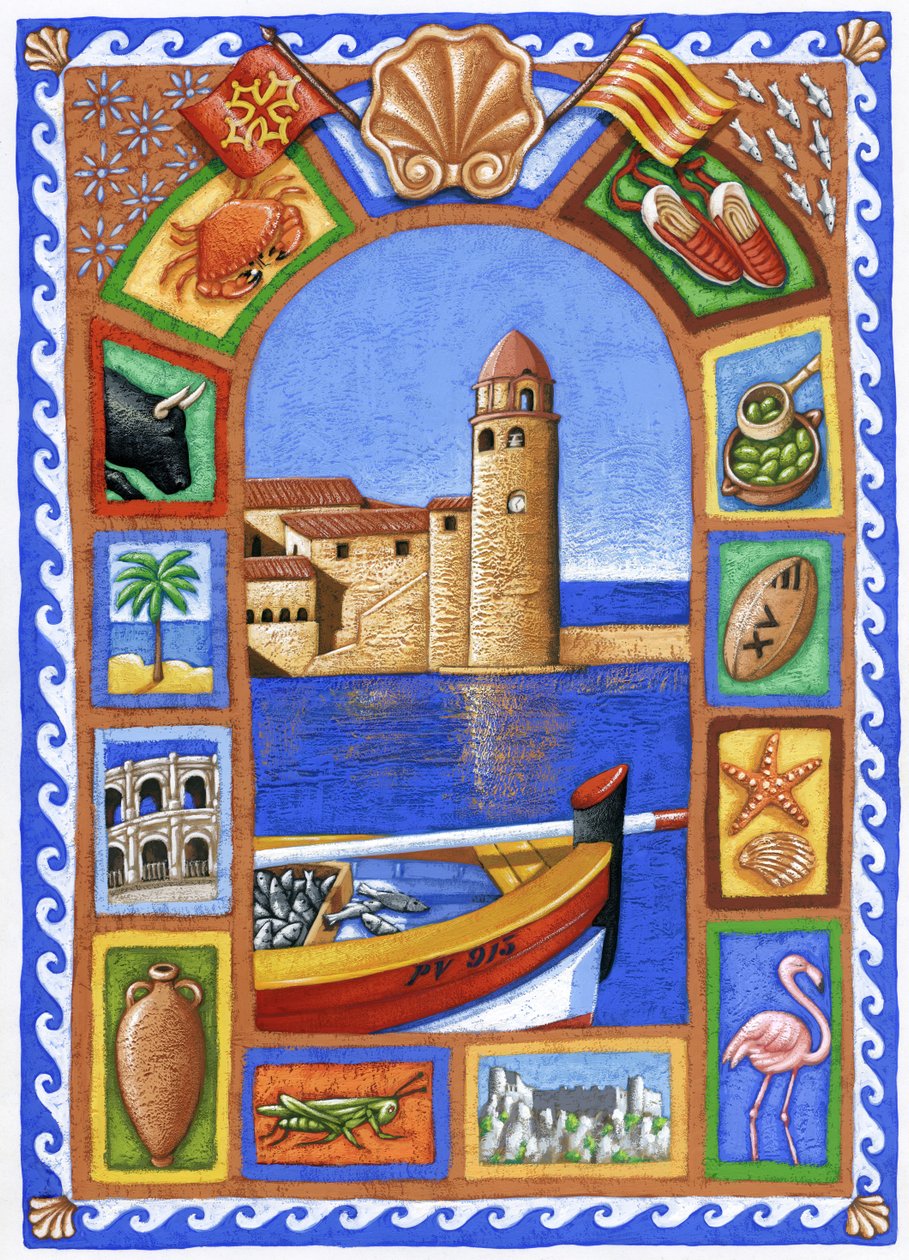Languedoc, 2015 (guassi) tekijältä Annalisa Morrocco