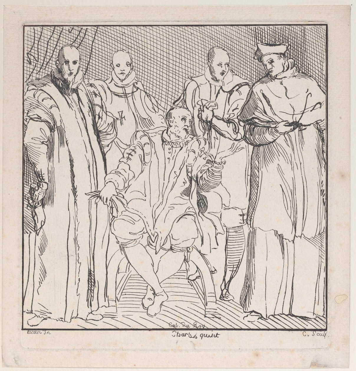 Kaarle V, 1700-luku. tekijältä Anne Claude Philippe de Caylus
