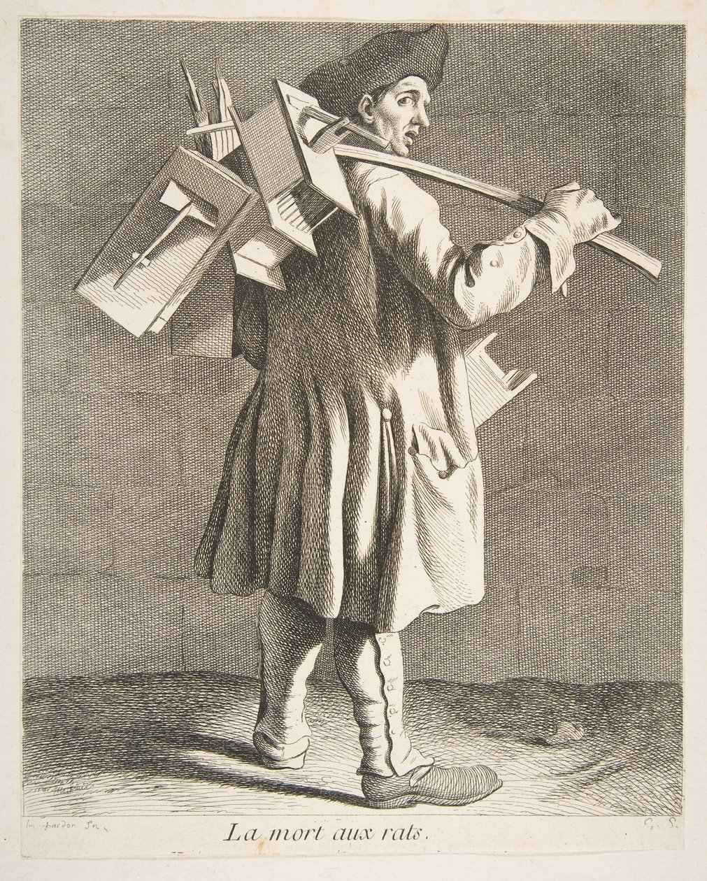Rotansieppaaja, 1746. tekijältä Anne Claude Philippe de Caylus