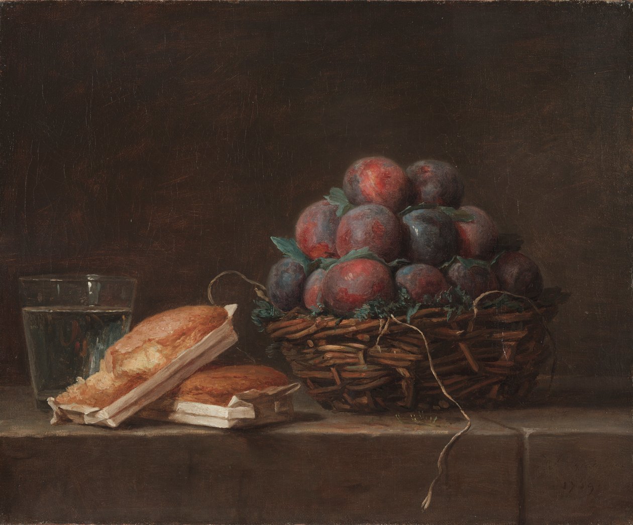 Luumukori, 1769. tekijältä Anne Vallayer Coster