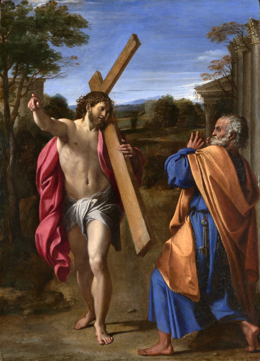 Domine, quo vadis? tekijältä Annibale Carracci