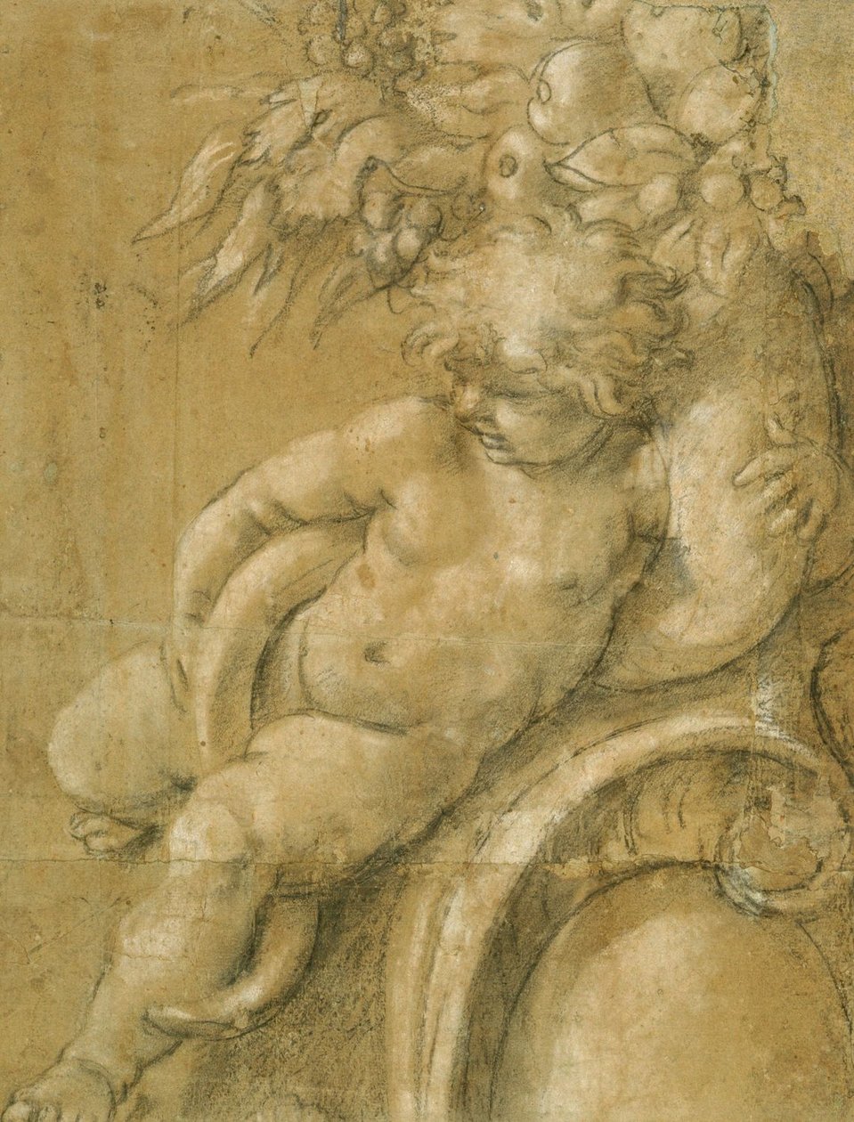 Putto runsaudensarvi tekijältä Annibale Carracci