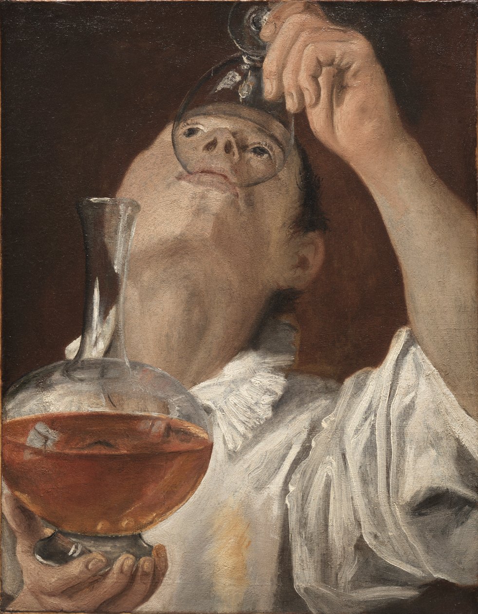 Poika juomassa tekijältä Annibale Carracci