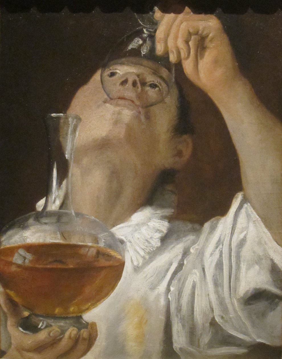Poika juomassa tekijältä Annibale Carracci