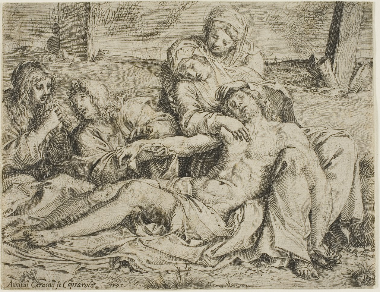 Caprarolan Kristus tekijältä Annibale Carracci