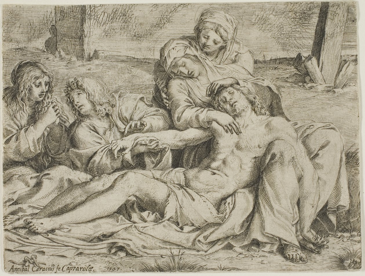 Caprarolan Kristus tekijältä Annibale Carracci
