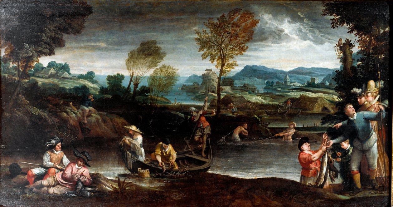 Kalastus tekijältä Annibale Carracci