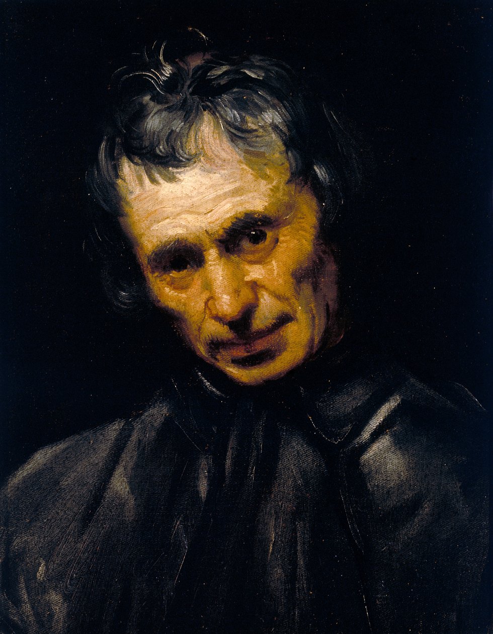 Vanhan miehen pää tekijältä Annibale Carracci