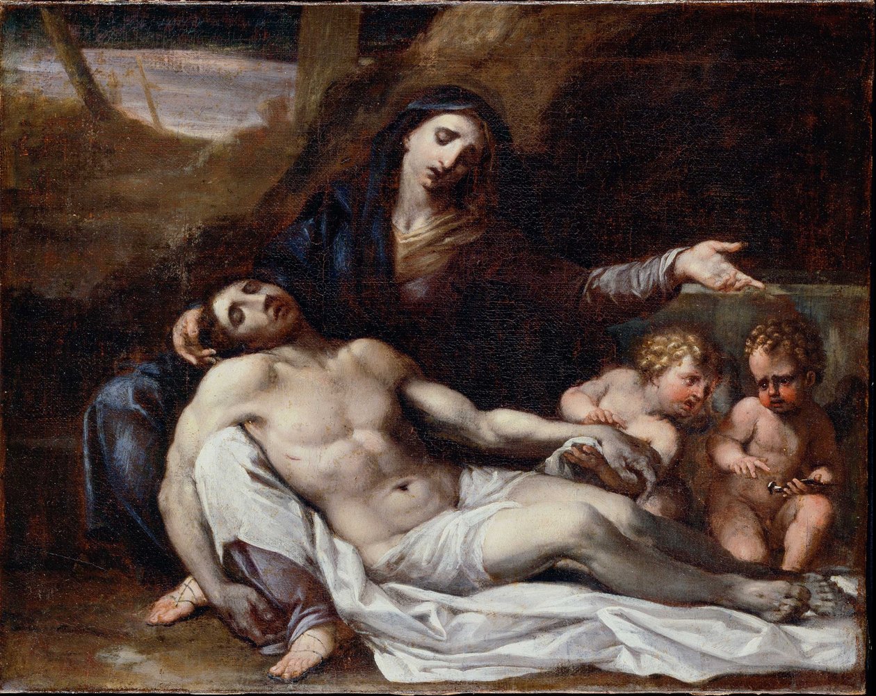 Pietà tekijältä Annibale Carracci
