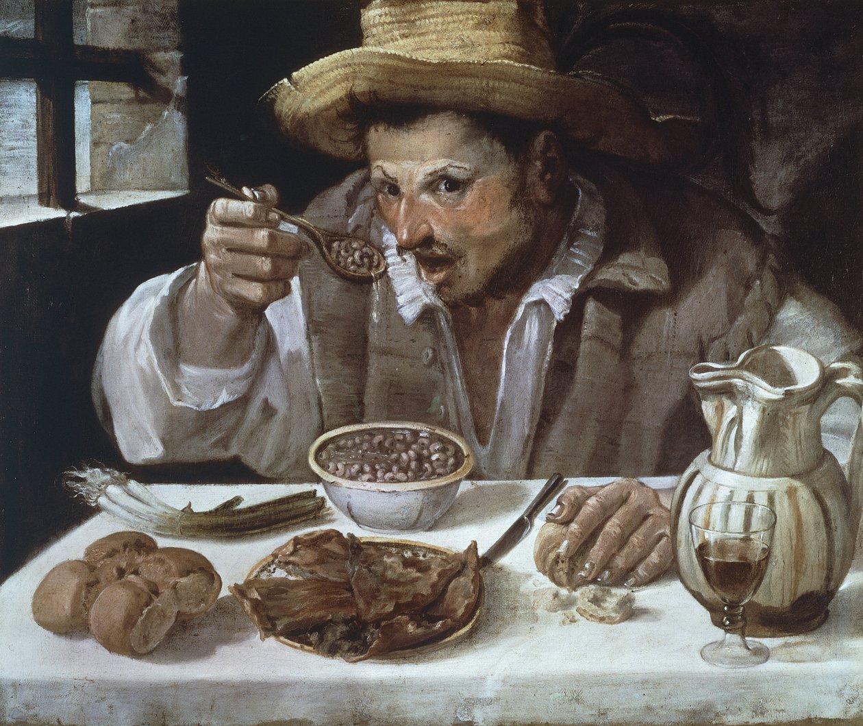 Annibale Carraccin (1560-1609) papusyöjä. tekijältä Annibale Carracci