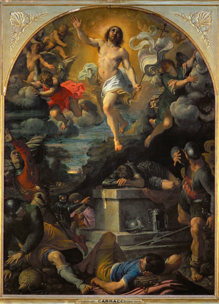 Ylösnousemus ... tekijältä Annibale Carracci
