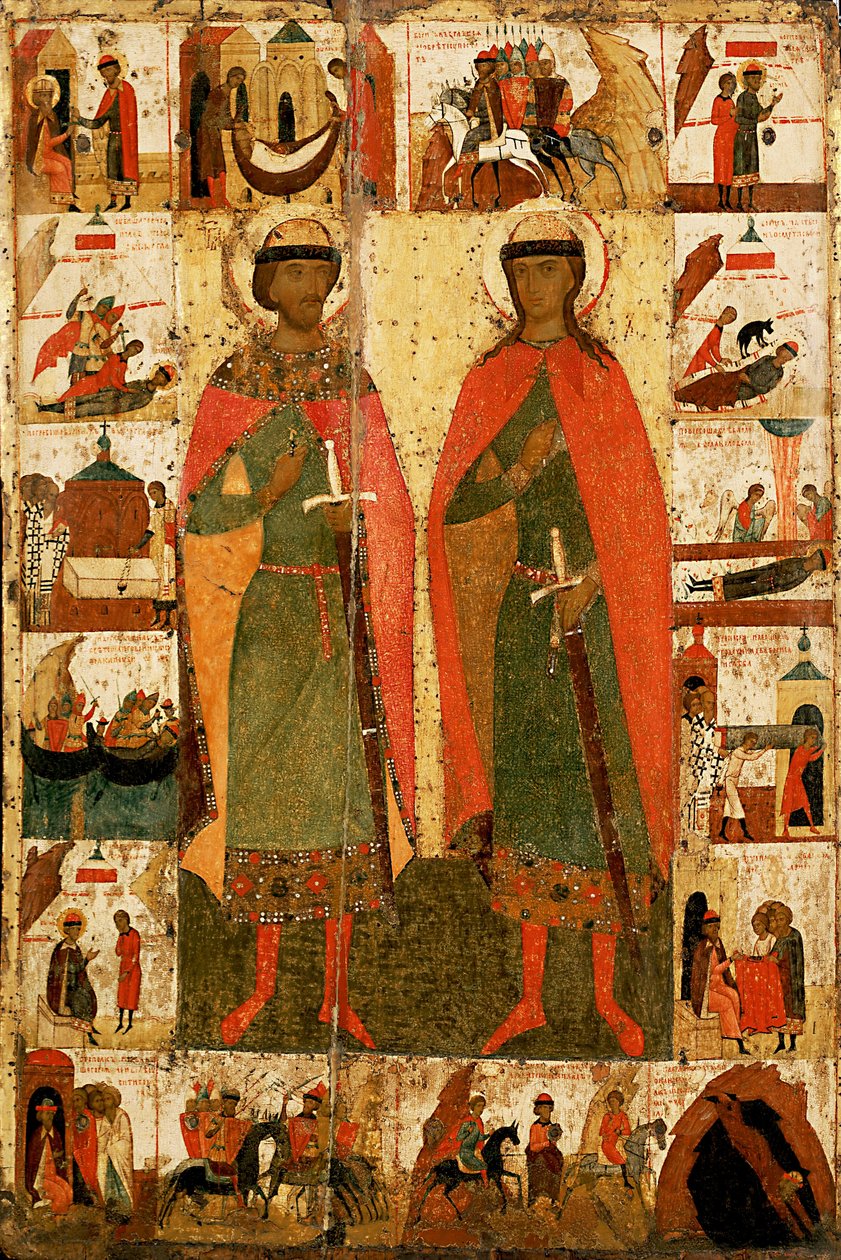 Tuntematon ikonografi, 1300-luvun jälkipuolisko. tekijältä Anonymous Russian icon painter