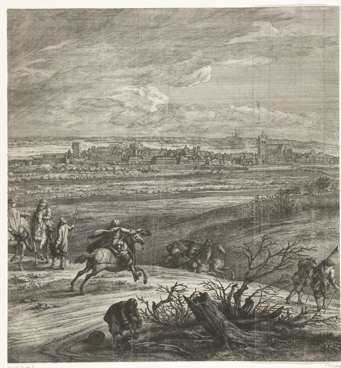 Ranskan armeija ennen Yperenia (keskisivu), 1678 tekijältä Anonymous