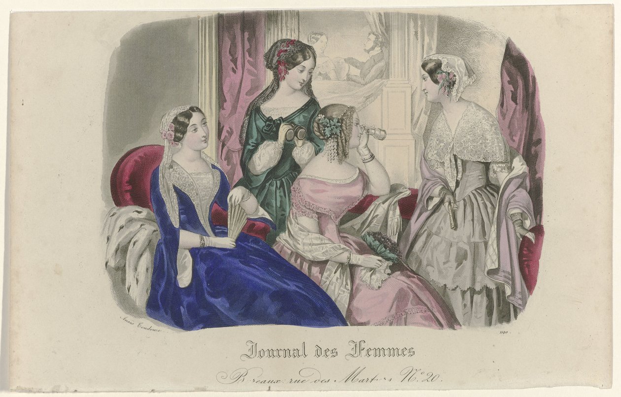Naisten lehti, 1840-1851, s. 1580 tekijältä Anonymous
