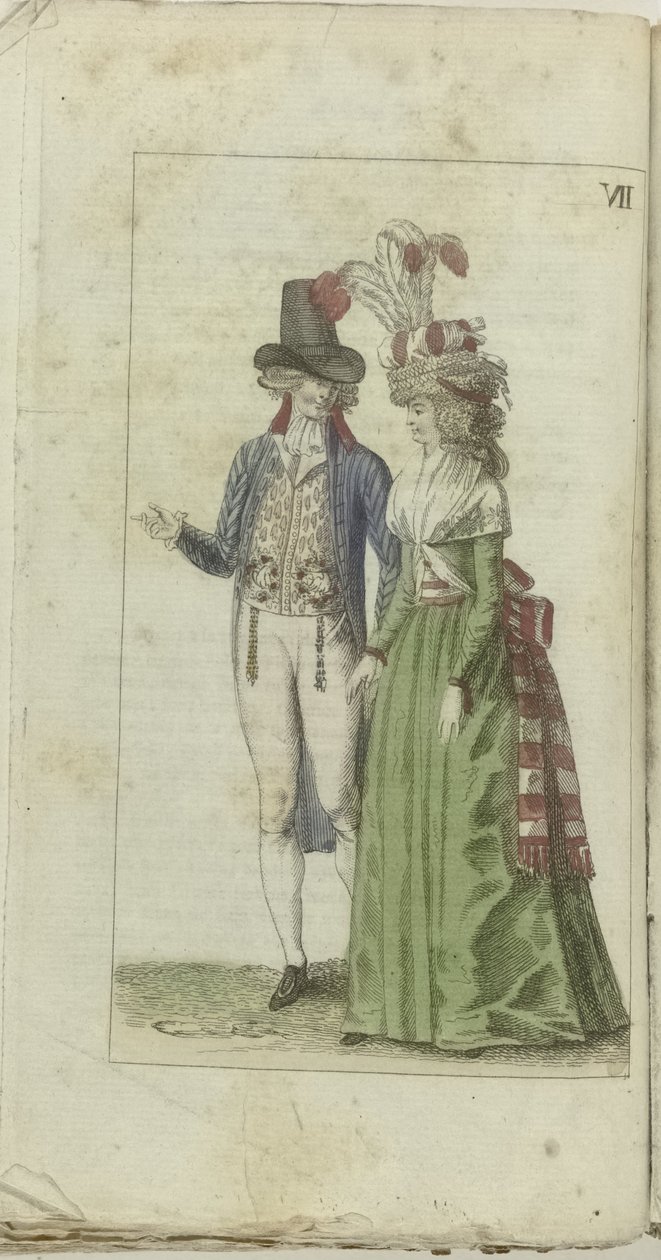 Muodin ja maun kabinetti 1791, Bl. 227 tekijältä Anonymous
