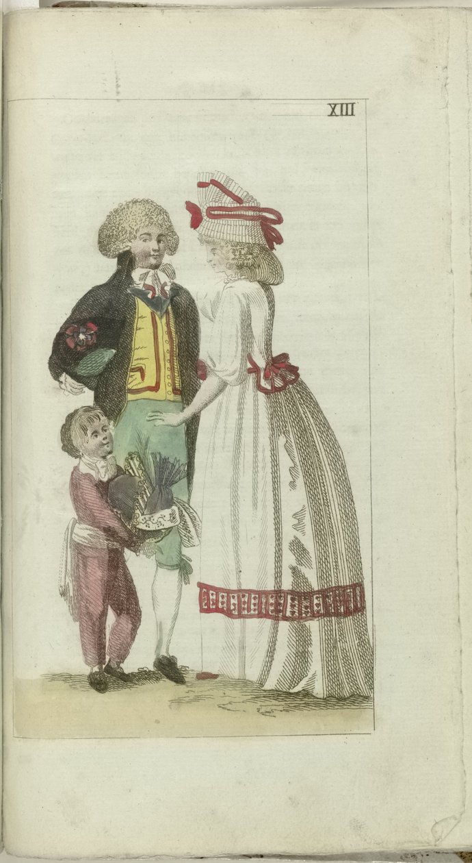 Muodin ja maun kabinetti 1791, pl. XIII tekijältä Anonymous