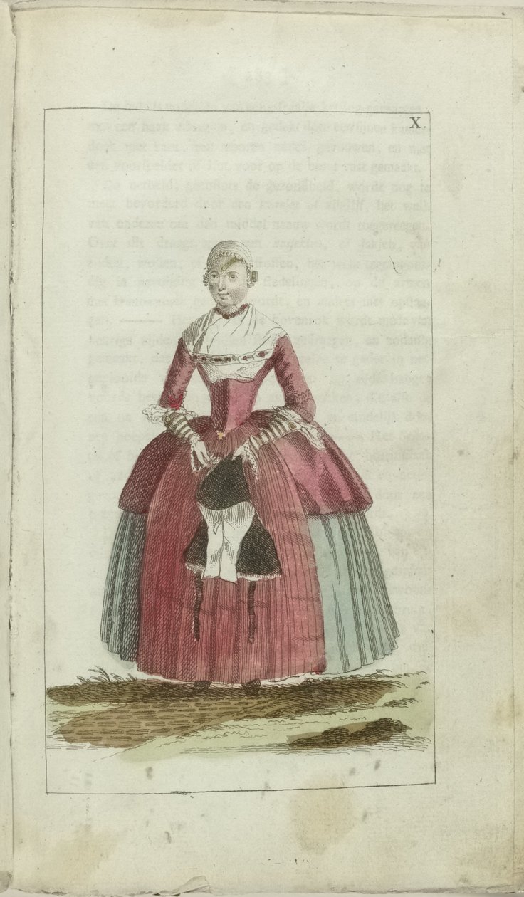 Muodin ja maun kabinetti 1791, pl. X tekijältä Anonymous