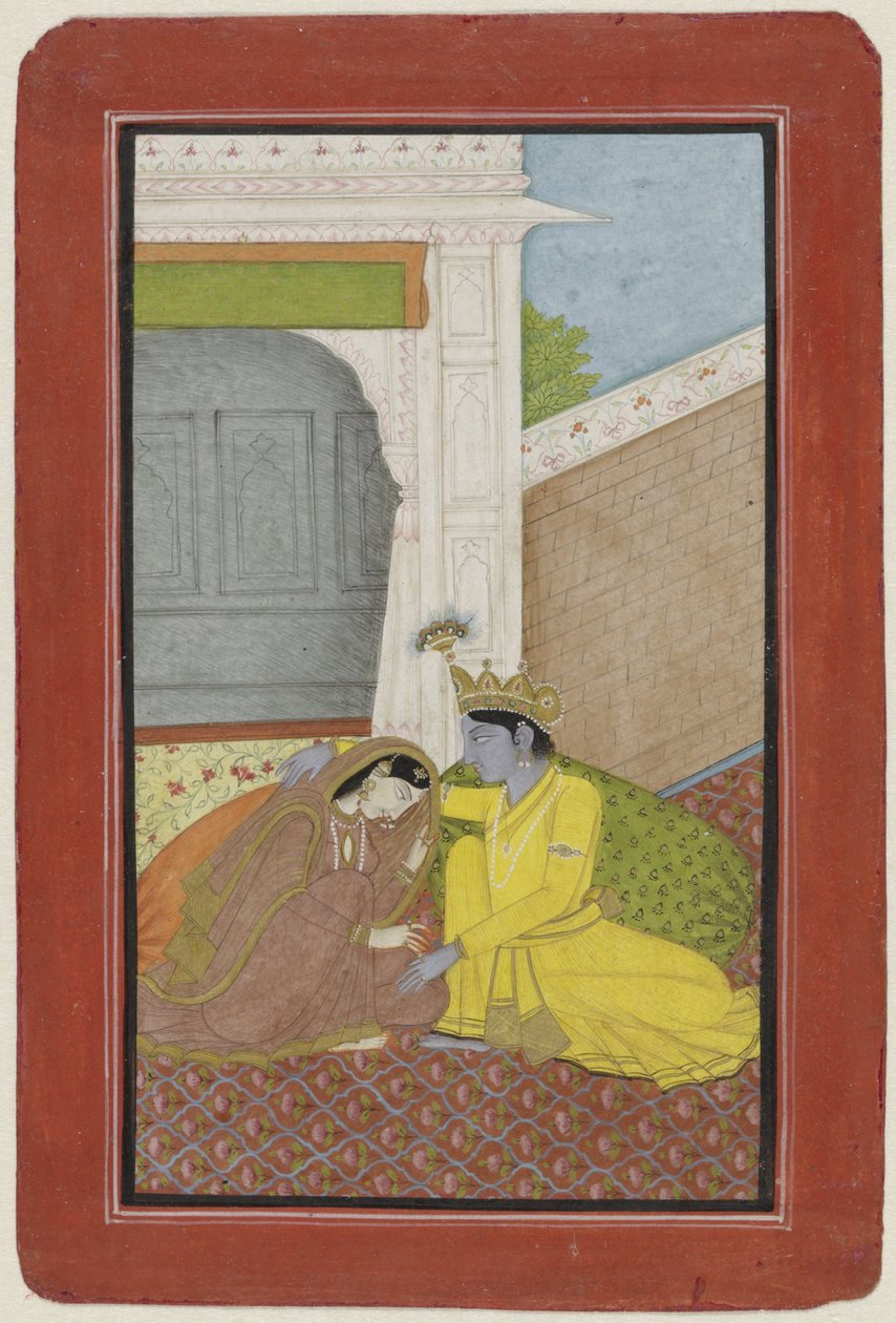 Krishna ja Radha tekijältä Anonymous