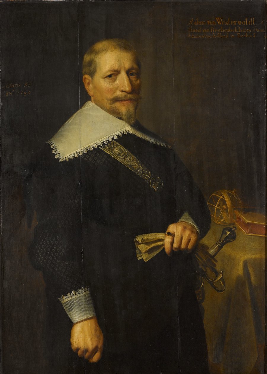 Adam van Westerwoltin (1580-1639) muotokuva tekijältä Anonymous