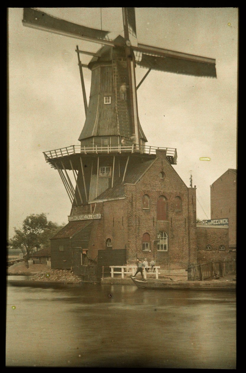 Höyrymaissimylly De Adriaan Spaarne, Haarlem tekijältä Anonymous