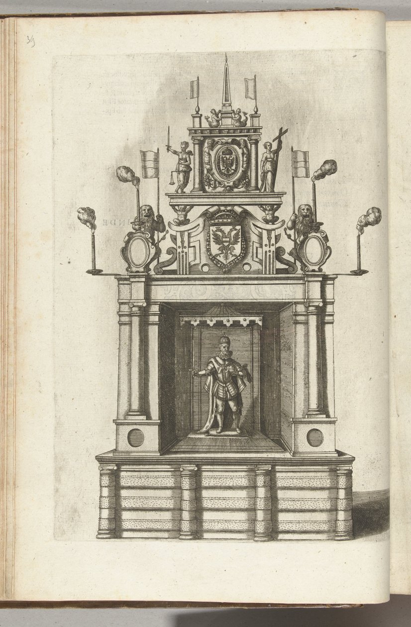 Kohtaus keisari Ferdinand I:n kanssa, 1594 tekijältä Anonymous