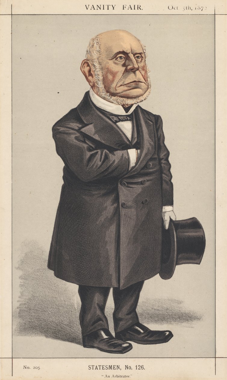 Vanity Fair: Statesman, nro 126 "Arbitrator" tekijältä Anonymous