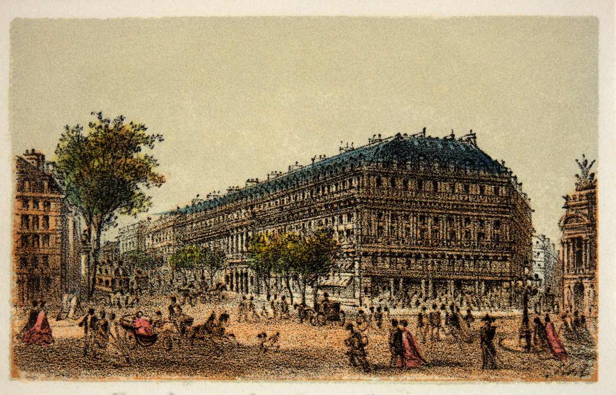 Pariisi 1874: Boulevard des Capucines, yksityinen kokoelma tekijältä Anonymous Anonymous