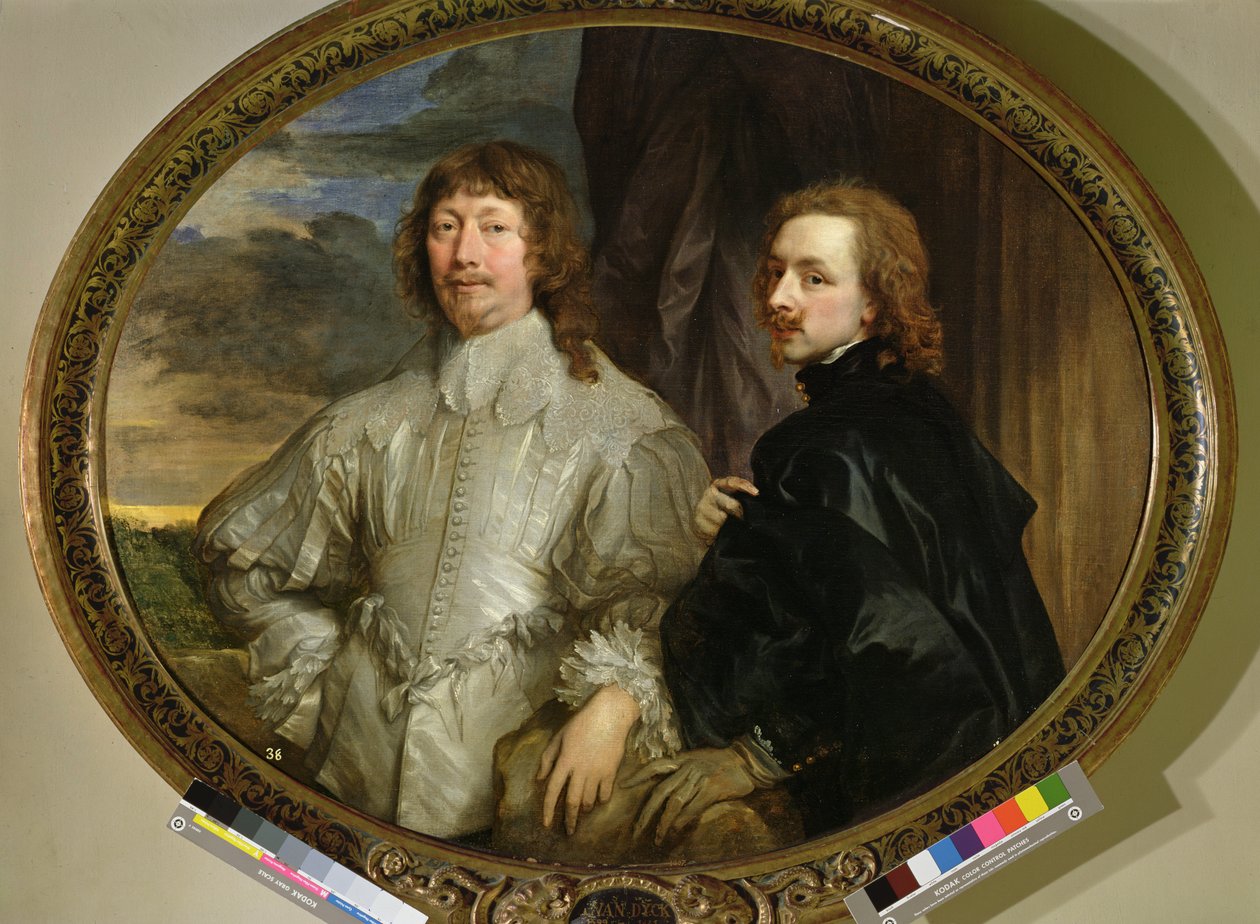 Sir Endymion Porter ja taiteilija, n. 1635 tekijältä Anthony van Dyck